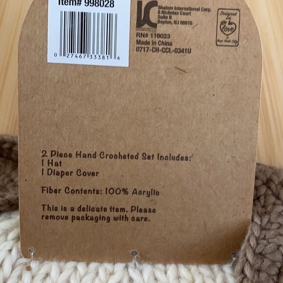 3/$15 Hand crafted Crocheted Set - Picture 6 of 6